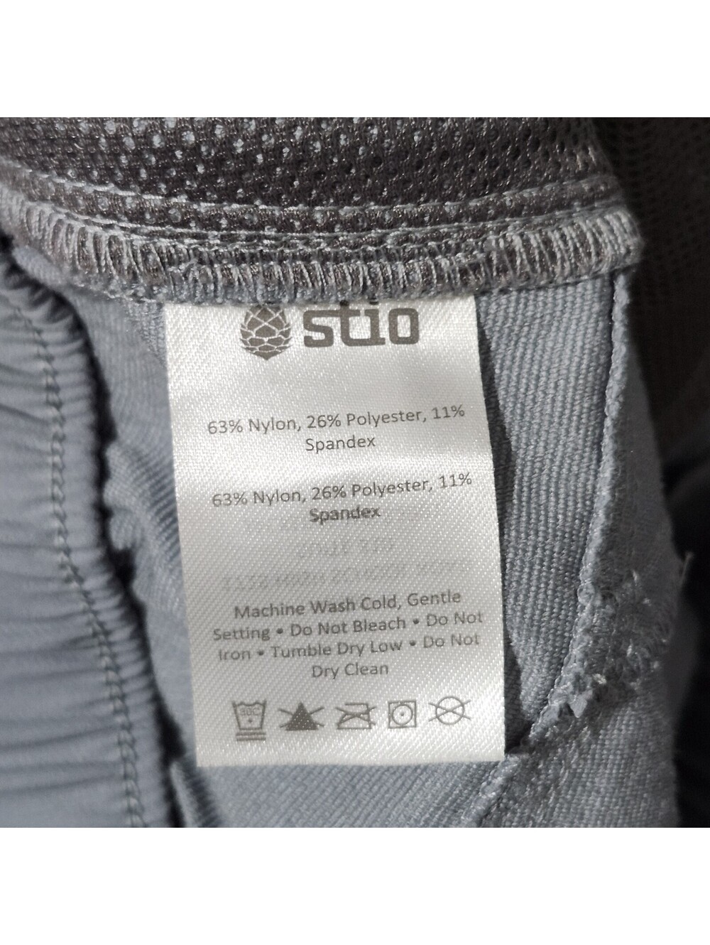 Stio Pinedale Jogger Pants Belted Technical Hiking Outdoor Stretch Mens Medium View 4